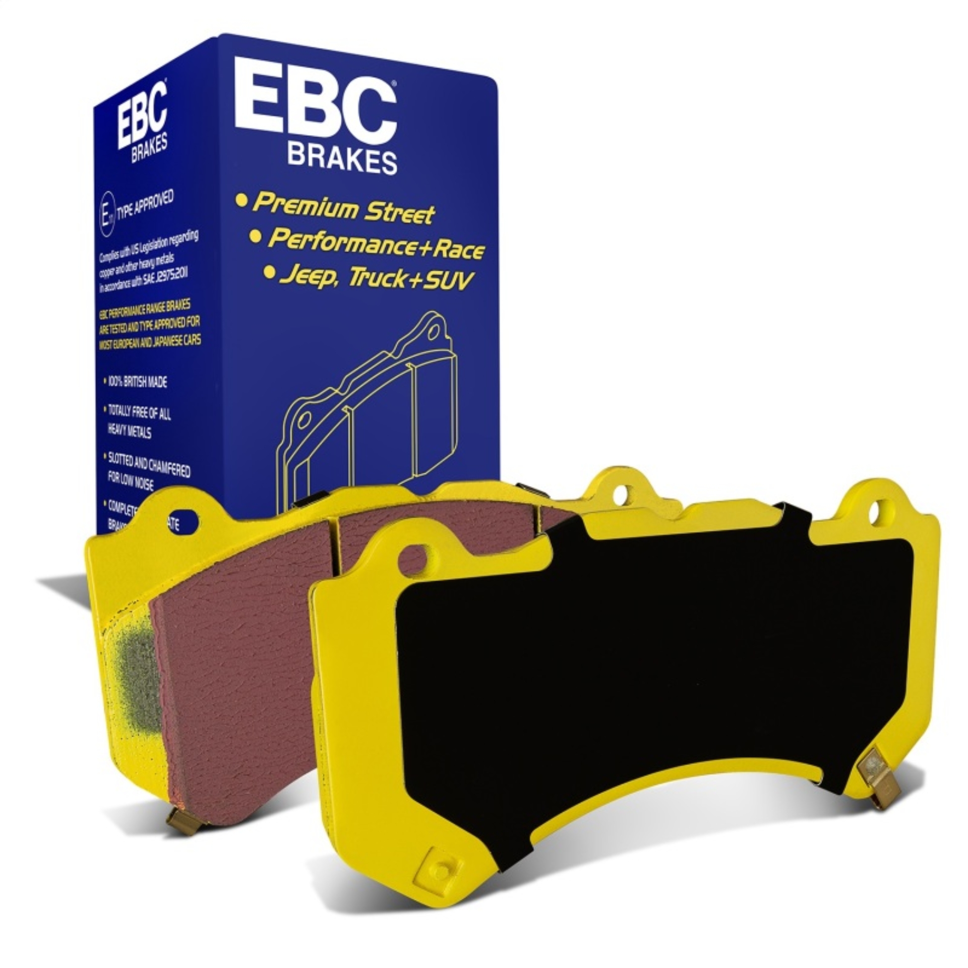 Picture of EBC Yellowstuff Brake Pad Sets - DP41853R