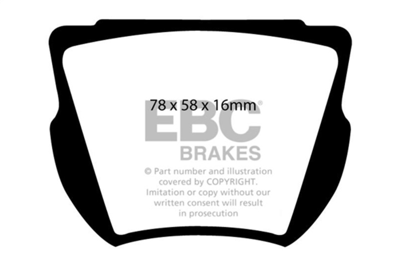 Picture of EBC Greenstuff Brake Pad Sets - DP2134