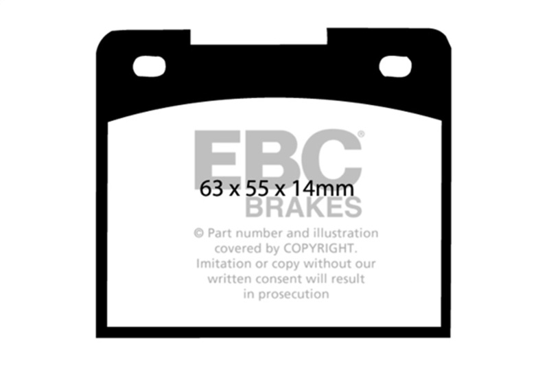 Picture of EBC Ultimax2 Brake Pad Sets - UD044