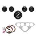 Picture of AutoMeter AM Car Billet Dash Panel/Adapt Gauge Pod Components - 7036-OTB