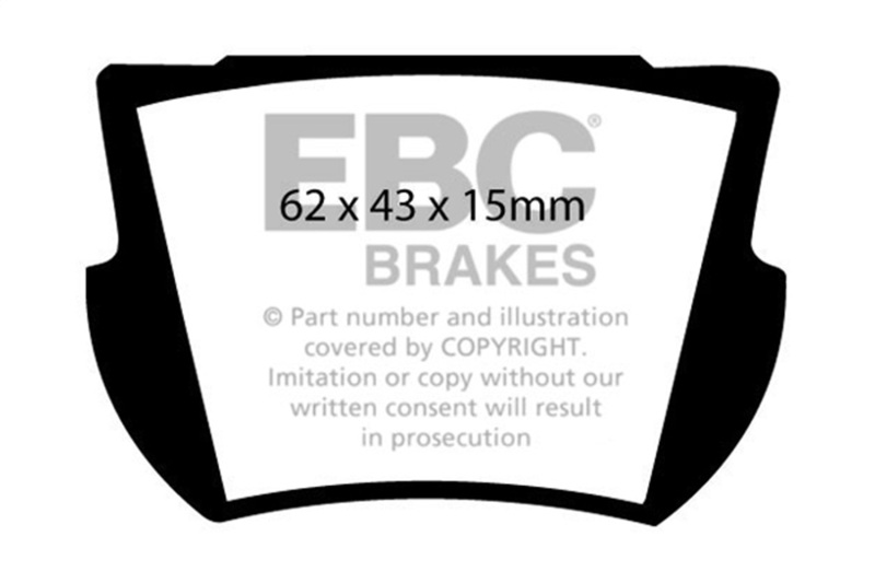 Picture of EBC Ultimax2 Brake Pad Sets - UD065