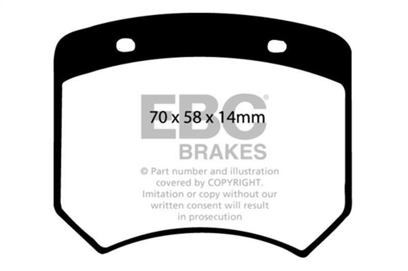 Picture of EBC Greenstuff Brake Pad Sets - DP2102