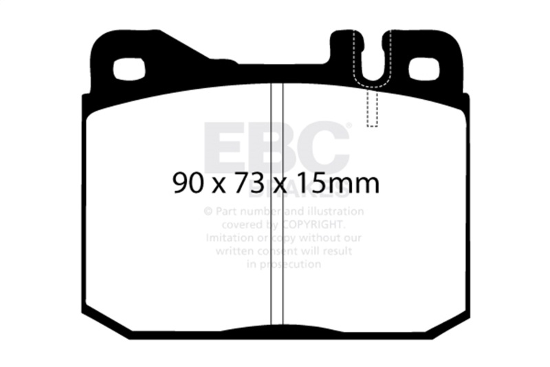 Picture of EBC Ultimax2 Brake Pad Sets - UD145