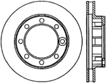 Picture of Sport Slotted Cryo Brake Rotor; Front Left