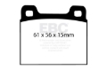 Picture of EBC Ultimax2 Brake Pad Sets - UD031