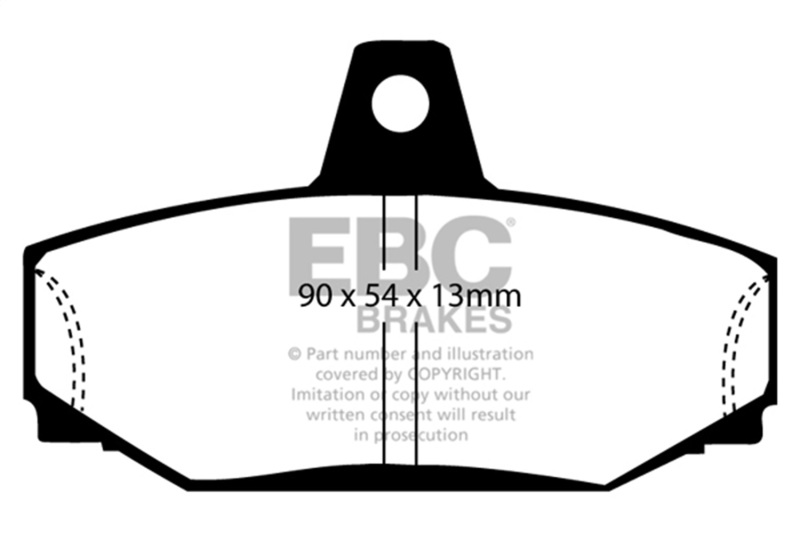Picture of EBC Ultimax2 Brake Pad Sets - UD391