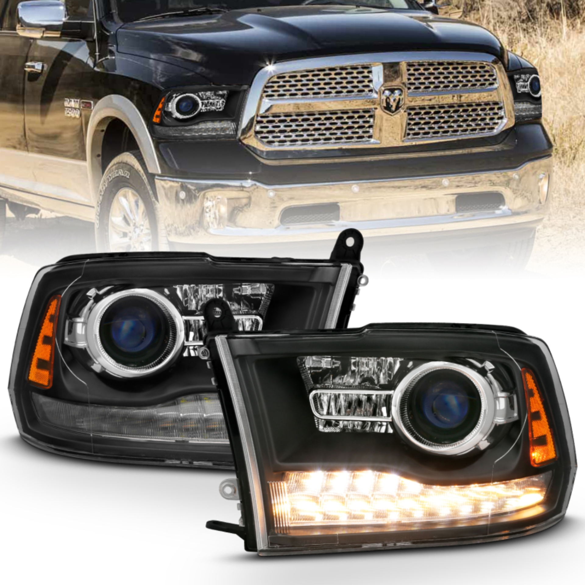 Picture of ANZO ANZ LED/Projector Headlights - 111489