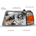 Picture of ANZO ANZ Crystal Headlights - 111484