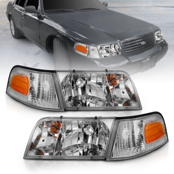 Picture of ANZO ANZ Crystal Headlights - 121556