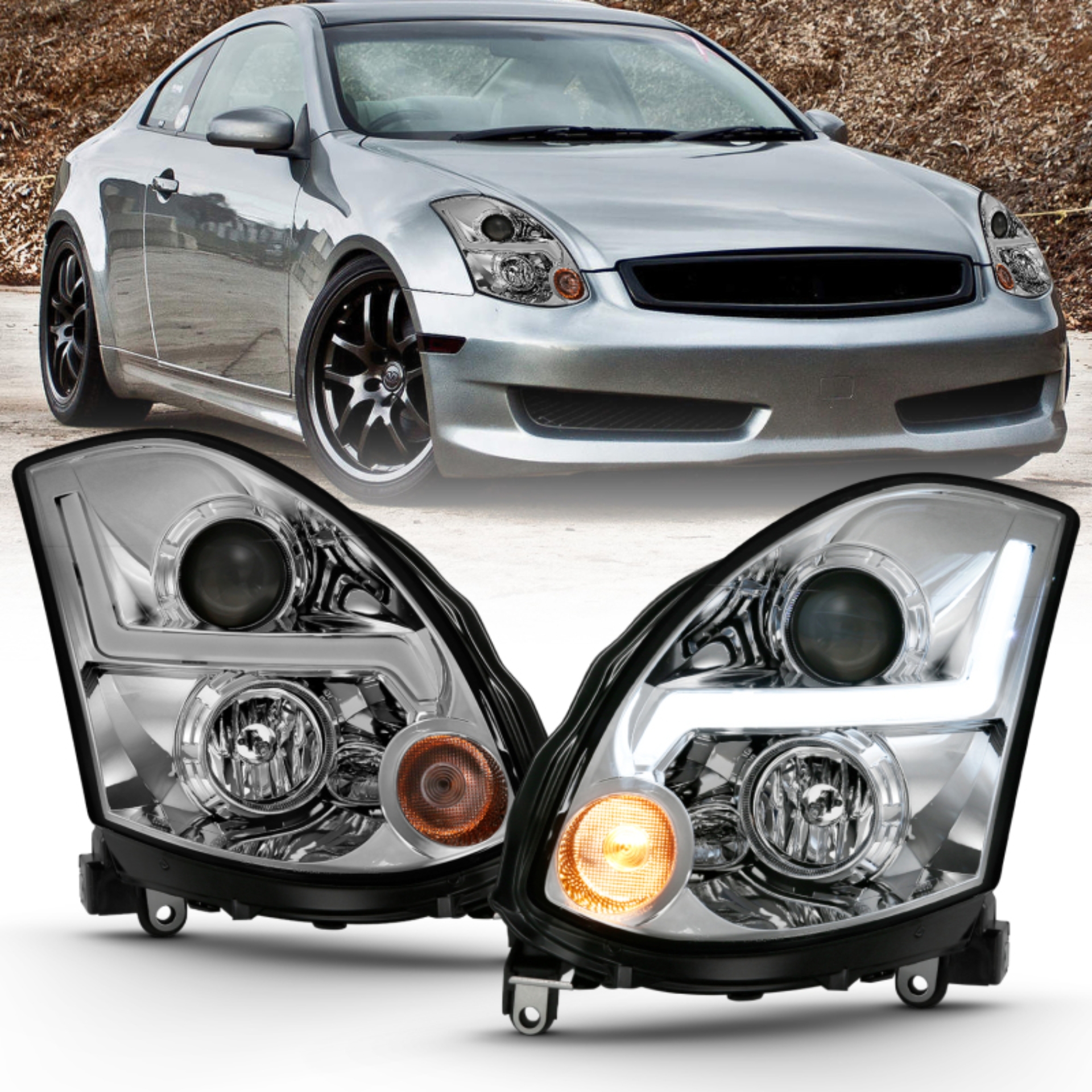 Picture of ANZO ANZ LED/Projector Headlights - 121557
