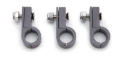 Picture of 8AN Aluminum Line Clamp For 6AN Size Tubing With Black Finish - 3 Pack