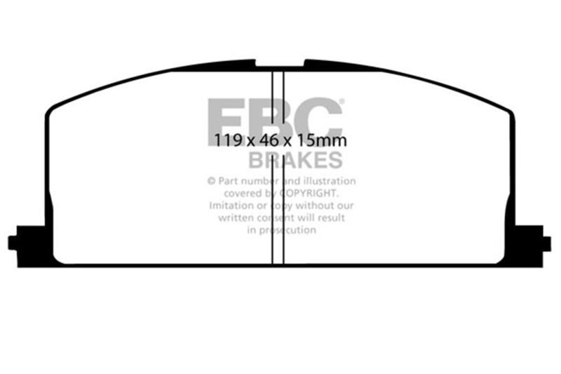 Picture of EBC Ultimax2 Brake Pad Sets - UD242