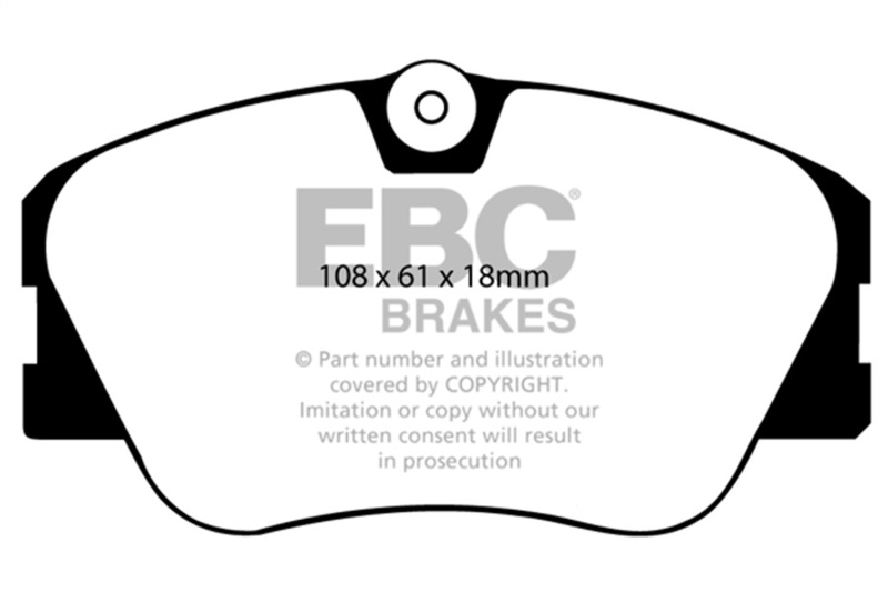Picture of EBC Redstuff Brake Pad Sets - DP3577C