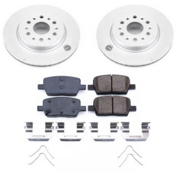 Picture of PowerStop PSB Z17 Evolution Coated Kit Brake Kits - CRK7411