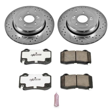 Picture of PowerStop PSB Z26 Street Warrior Kit Brake Kits - K6165-26