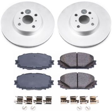 Picture of PowerStop PSB Z17 Evolution Coated Kit Brake Kits - CRK6104