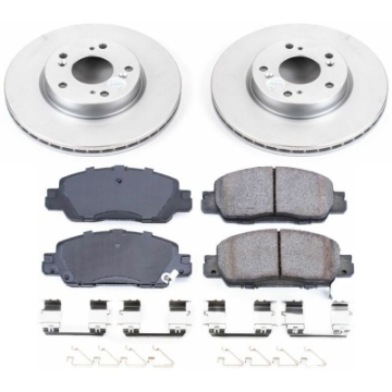 Picture of PowerStop PSB Z17 Evolution Coated Kit Brake Kits - CRK7345