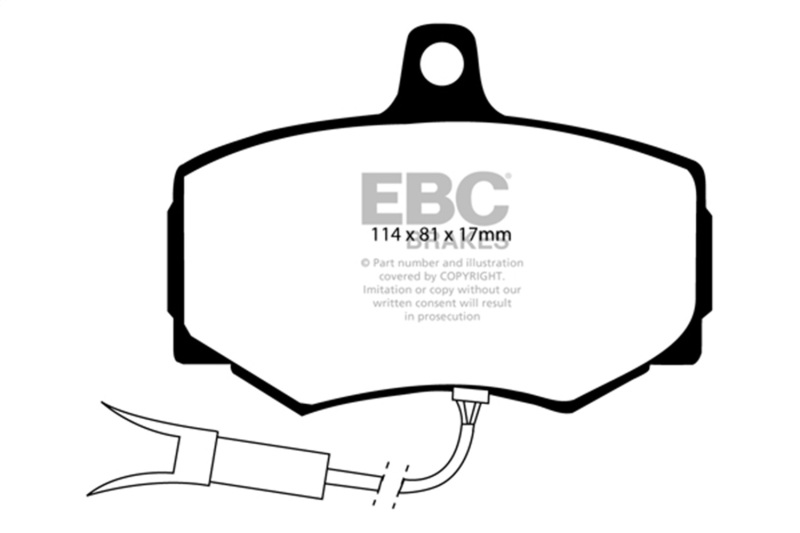 Picture of EBC Redstuff Brake Pad Sets - DP3756/2C