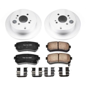 Picture of PowerStop PSB Z17 Evolution Coated Kit Brake Kits - CRK4653
