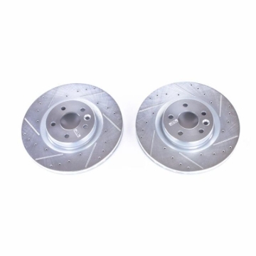 Picture of PowerStop PSB Evolution Drill/Slot Rotor Brake Rotors - EBR1653XPR