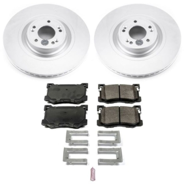 Picture of PowerStop PSB Z17 Evolution Coated Kit Brake Kits - CRK7371