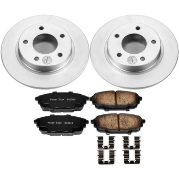 Picture of PowerStop PSB Z17 Evolution Coated Kit Brake Kits - CRK792