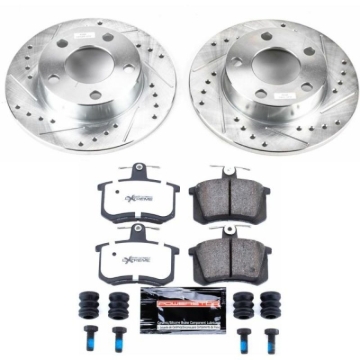 Picture of PowerStop PSB Z26 Street Warrior Kit Brake Kits - K584-26