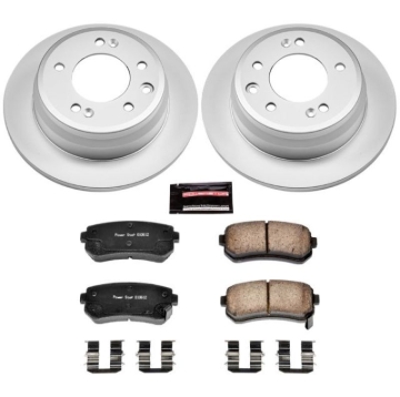 Picture of PowerStop PSB Z17 Evolution Coated Kit Brake Kits - CRK6093