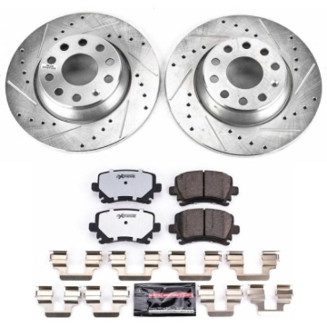 Picture of PowerStop PSB Z26 Street Warrior Kit Brake Kits - K2261-26