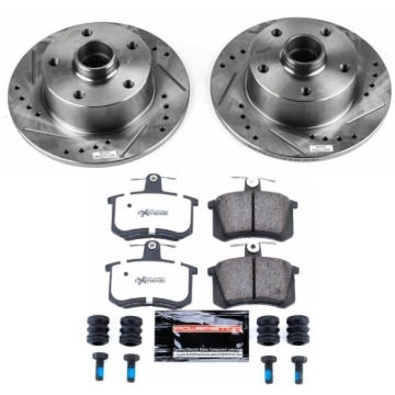 Picture of PowerStop PSB Z26 Street Warrior Kit Brake Kits - K588-26