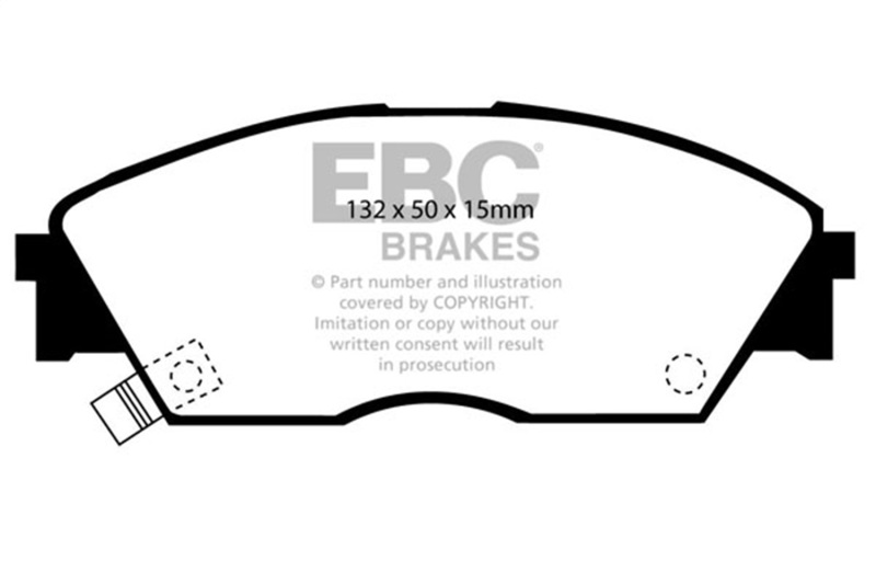 Picture of EBC Ultimax2 Brake Pad Sets - UD373