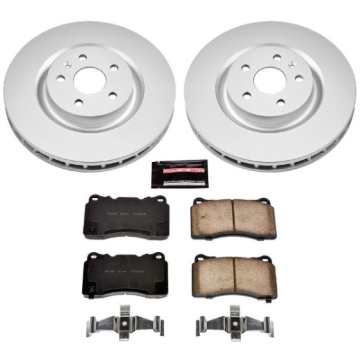 Picture of PowerStop PSB Z17 Evolution Coated Kit Brake Kits - CRK2948