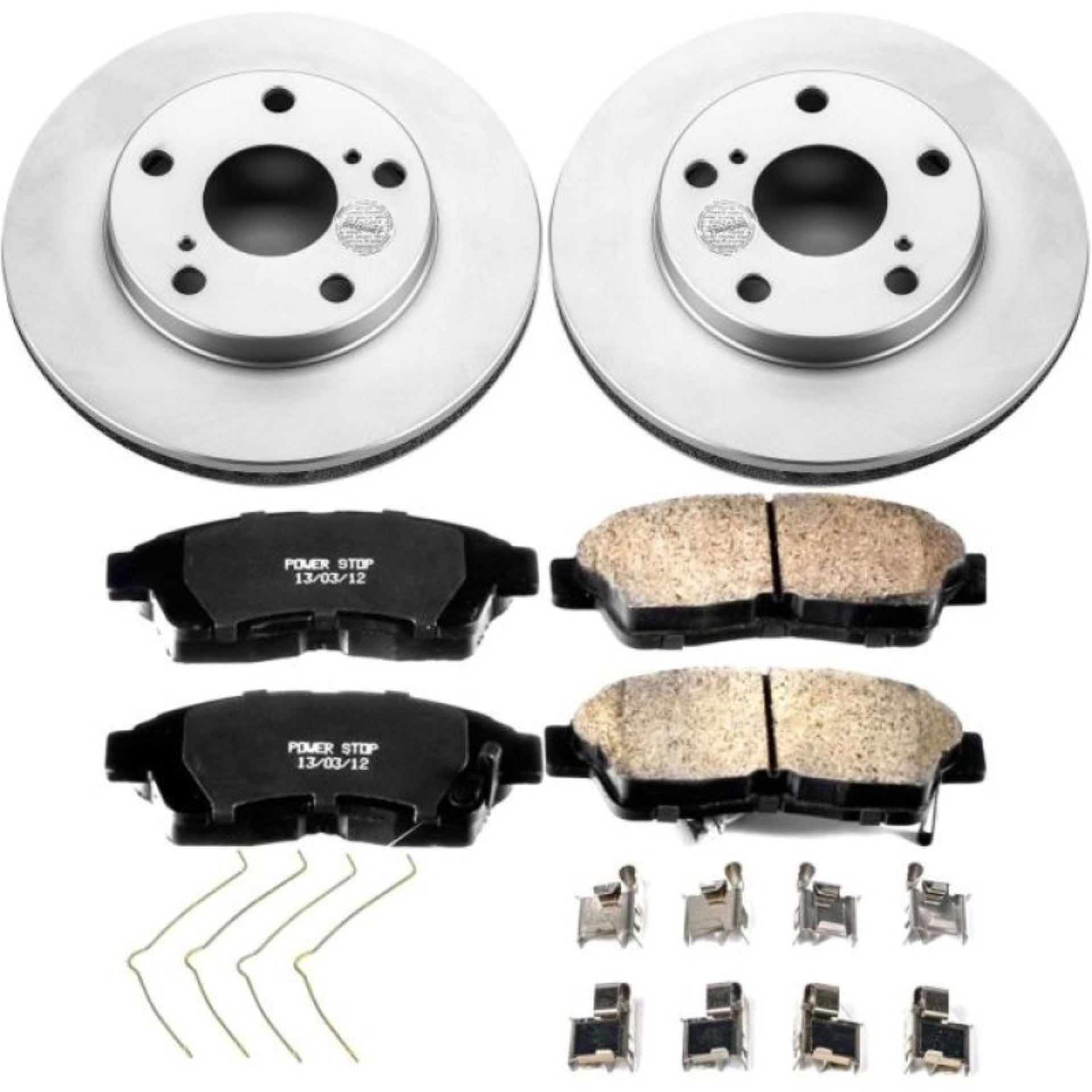 Picture of PowerStop PSB Z17 Evolution Coated Kit Brake Kits - CRK1052