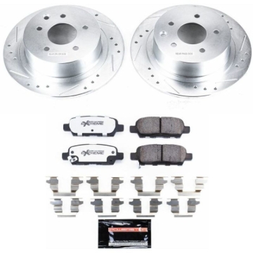 Picture of PowerStop PSB Z26 Street Warrior Kit Brake Kits - K7864-26