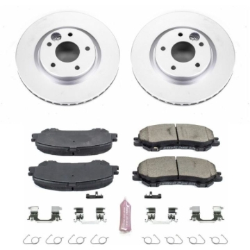 Picture of PowerStop PSB Z17 Evolution Coated Kit Brake Kits - CRK7036