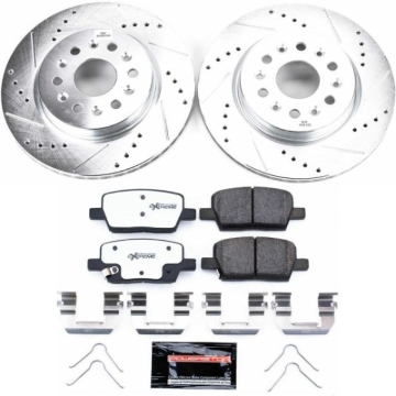 Picture of PowerStop PSB Z26 Street Warrior Kit Brake Kits - K7411-26