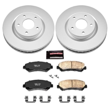 Picture of PowerStop PSB Z17 Evolution Coated Kit Brake Kits - CRK4724