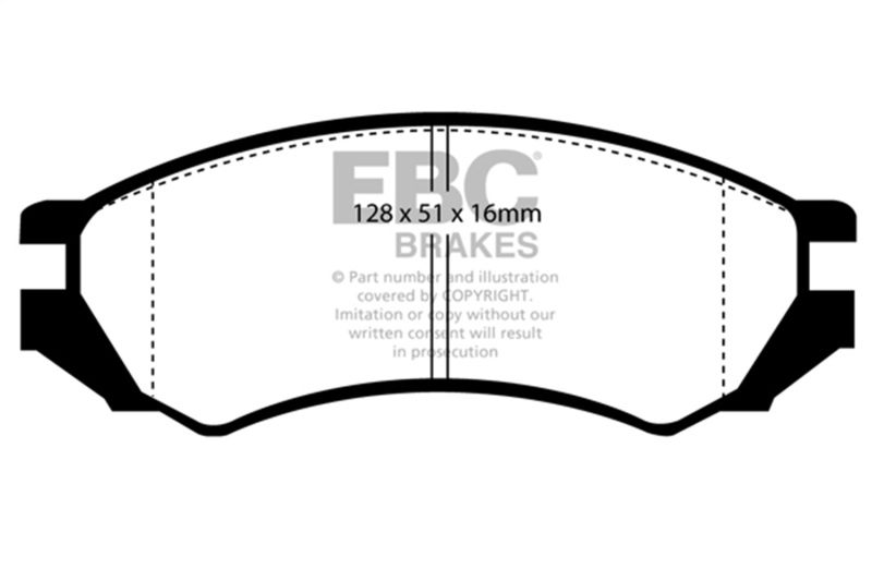 Picture of EBC Ultimax2 Brake Pad Sets - UD549