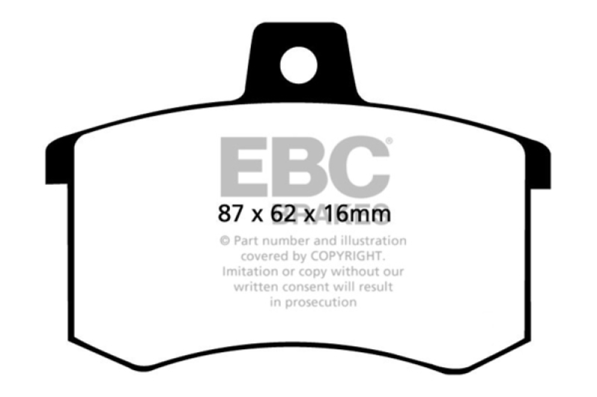 Picture of EBC Ultimax2 Brake Pad Sets - UD228