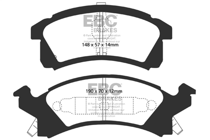 Picture of EBC Ultimax2 Brake Pad Sets - UD506