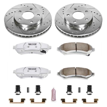 Picture of PowerStop PSB Z26 Street Warrior Kit Brake Kits - K2553-26