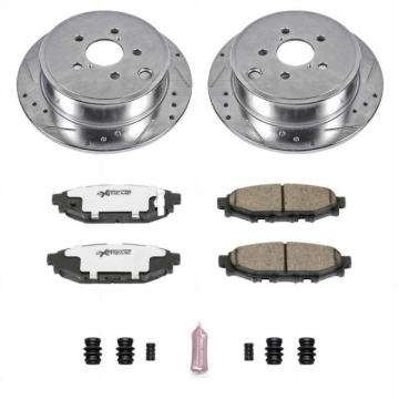 Picture of PowerStop PSB Z26 Street Warrior Kit Brake Kits - K4631-26