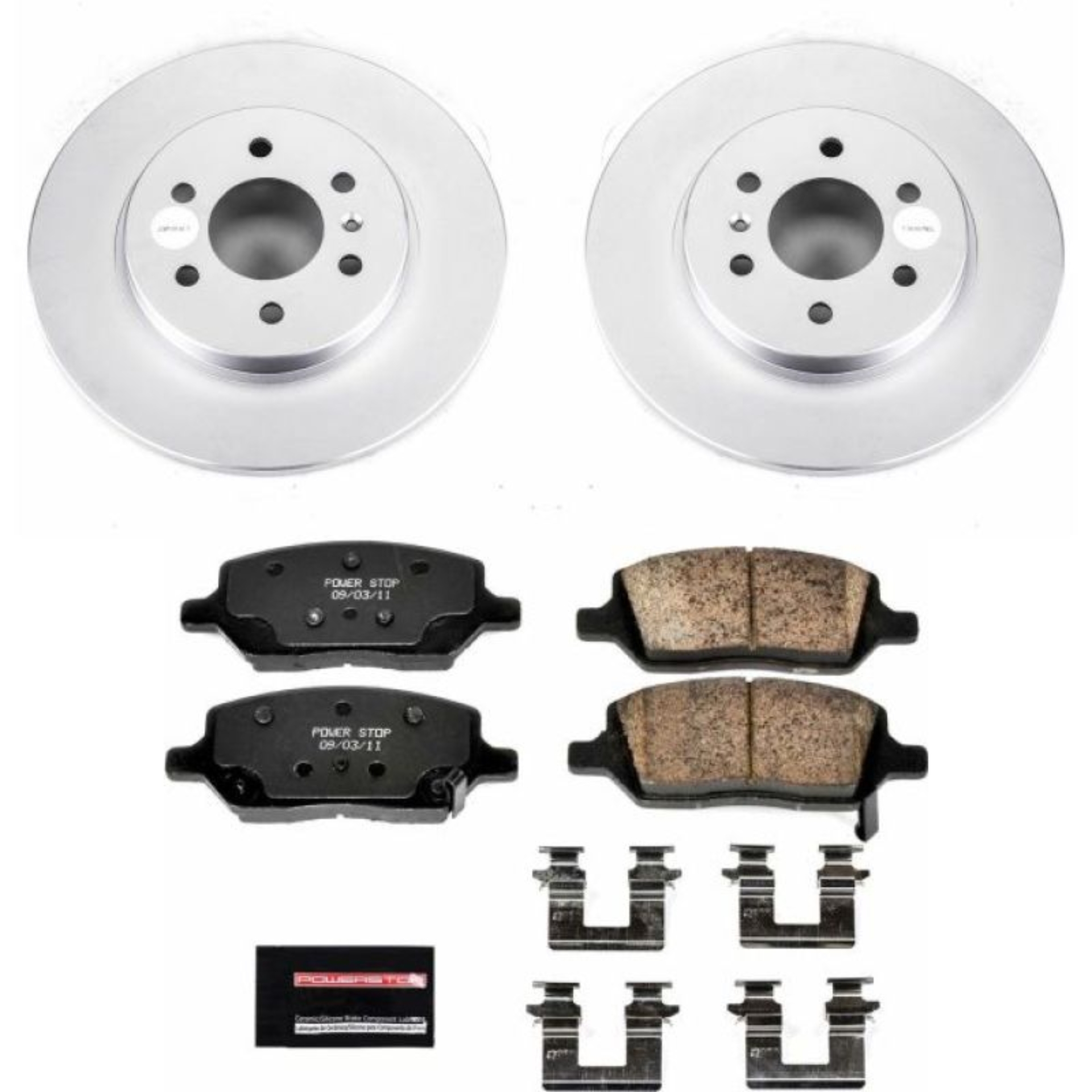 Picture of PowerStop PSB Z17 Evolution Coated Kit Brake Kits - CRK4609