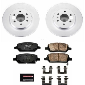Picture of PowerStop PSB Z17 Evolution Coated Kit Brake Kits - CRK4609