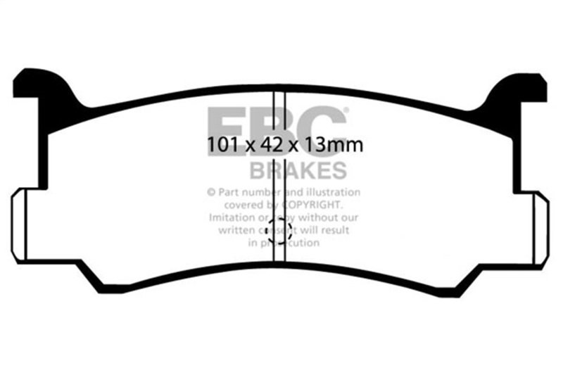 Picture of EBC Ultimax2 Brake Pad Sets - UD473