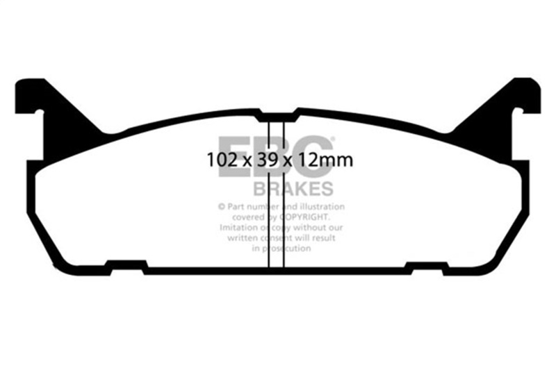 Picture of EBC Ultimax2 Brake Pad Sets - UD458