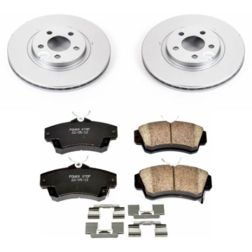 Picture of PowerStop PSB Z17 Evolution Coated Kit Brake Kits - CRK1704