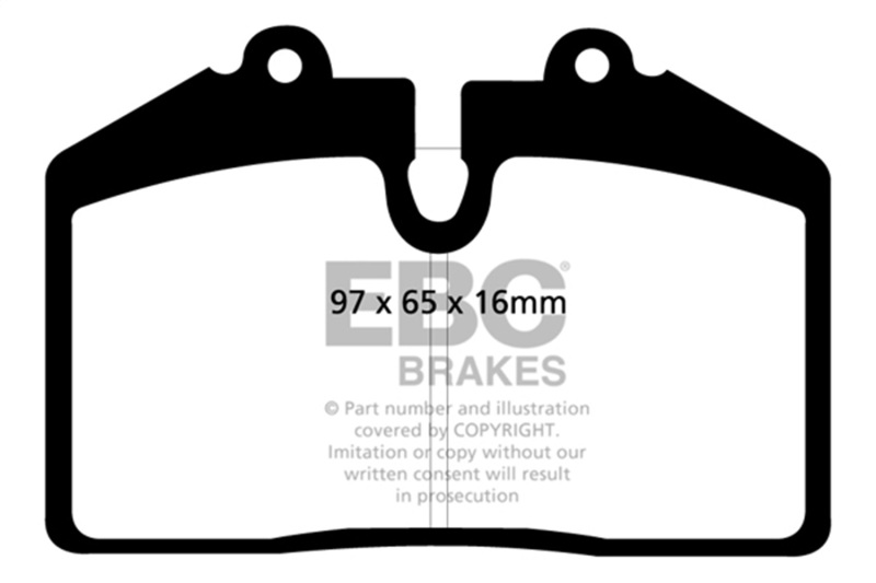 Picture of EBC Yellowstuff Brake Pad Sets - DP41013R