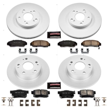 Picture of PowerStop PSB Z17 Evolution Coated Kit Brake Kits - CRK2558
