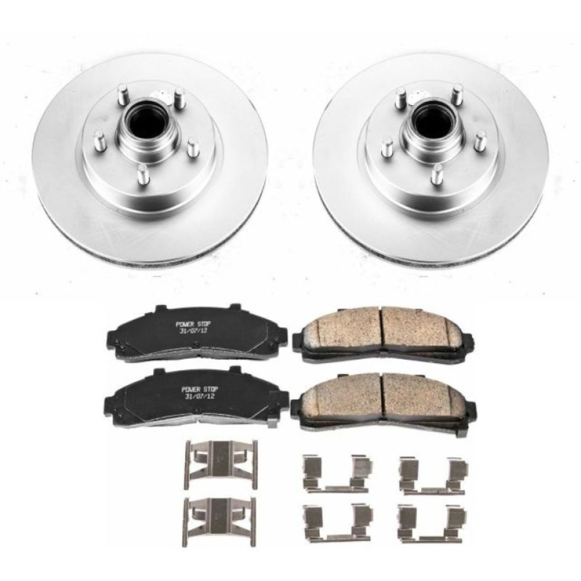Picture of PowerStop PSB Z17 Evolution Coated Kit Brake Kits - CRK1854